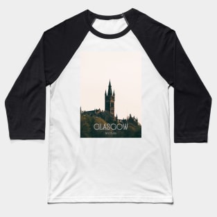 Glasgow University poster Baseball T-Shirt